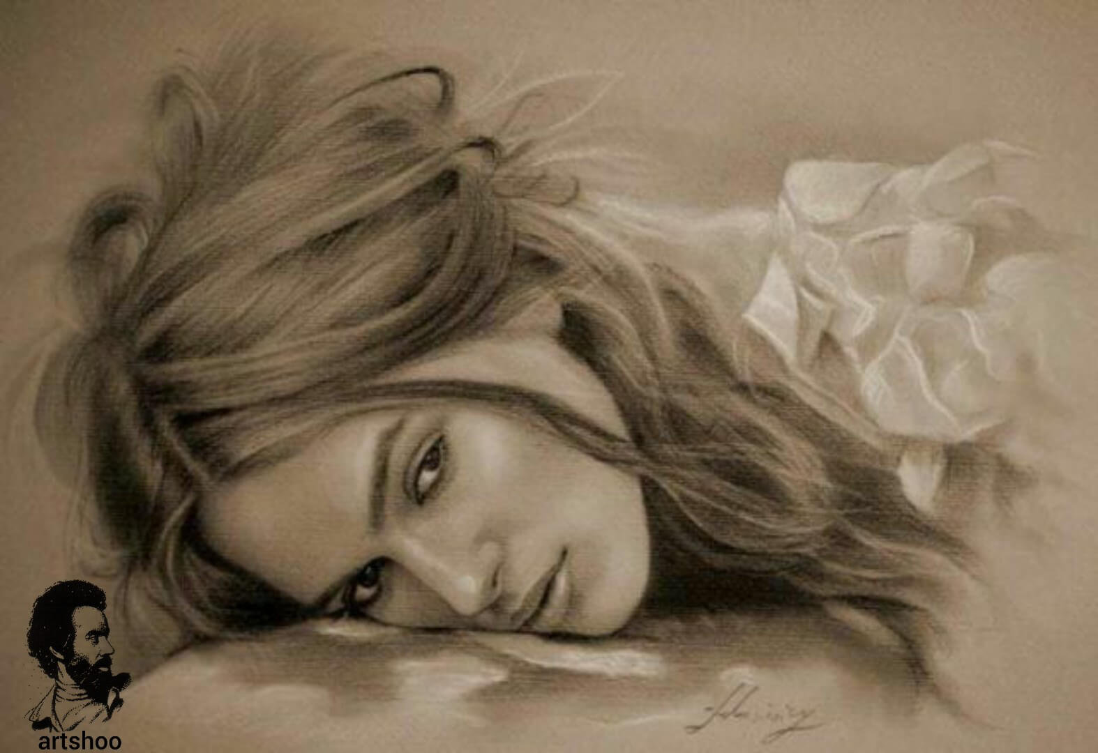 آموزش نقاشی سیاه قلم